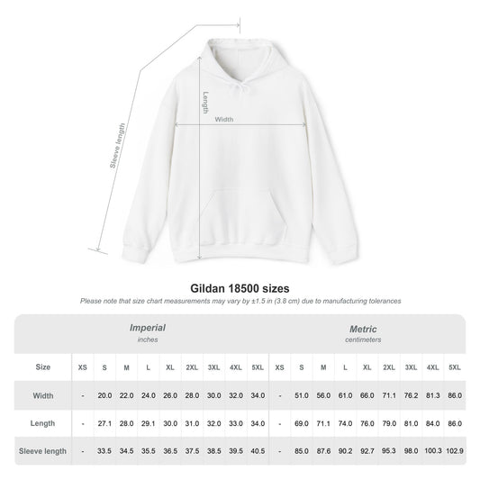 Dragon Breath Hoodie — Small Fiery Dragon Graphic Pullover