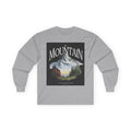 Mountain Landscape Long Sleeve Tee — Vintage Nature Graphic