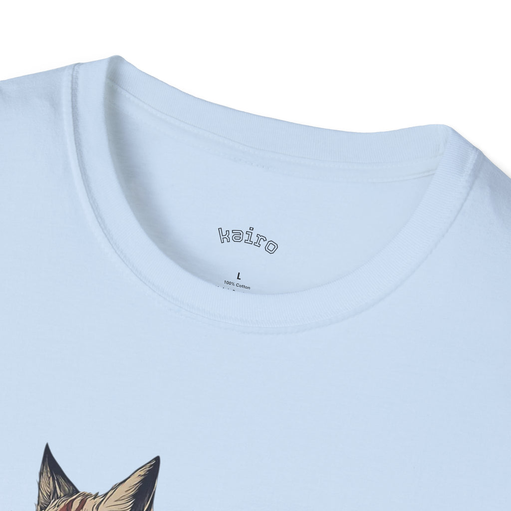 Fox Illustration T-Shirt — Vintage Floral Fox Graphic Tee