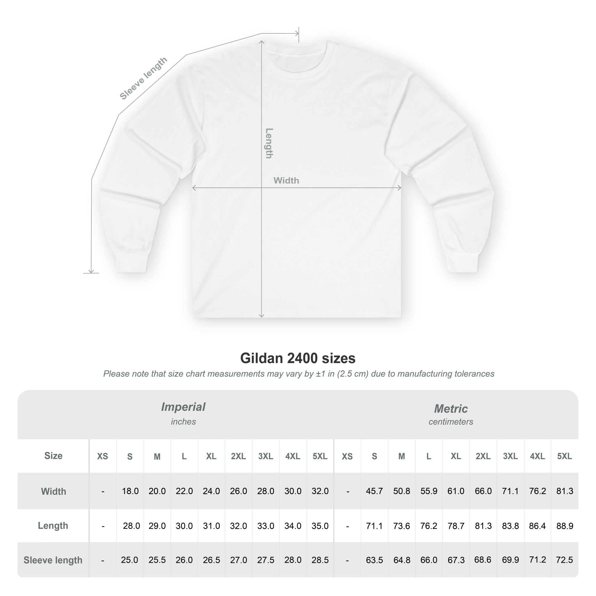 Mountain Landscape Long Sleeve Tee — Vintage Nature Graphic