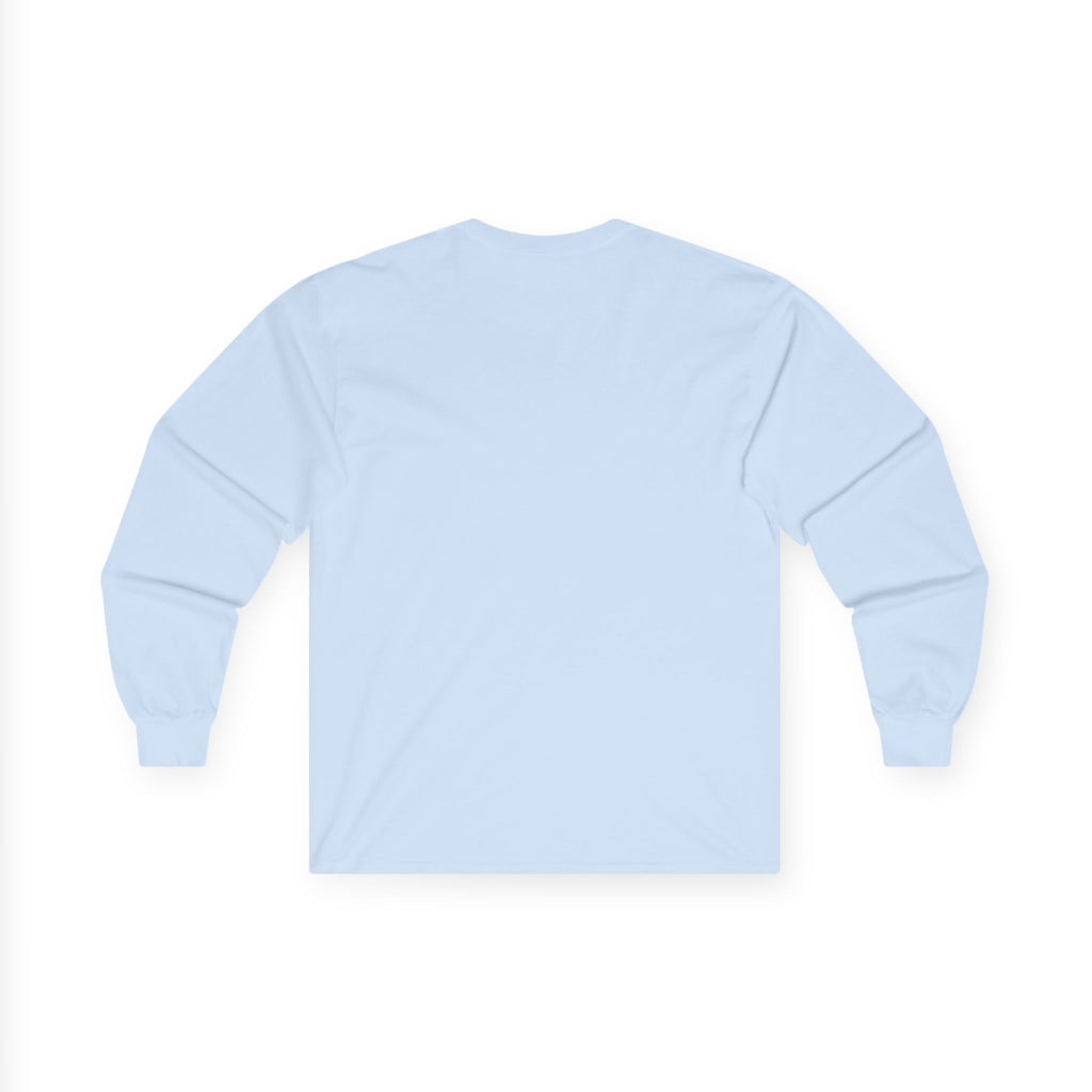 Mountain Landscape Long Sleeve Tee — Vintage Nature Graphic